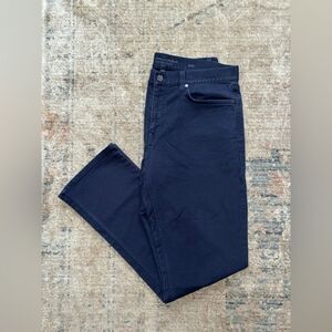 Banana Republic | Men’s Traveler Pant Slim Dark Blue - 34x32